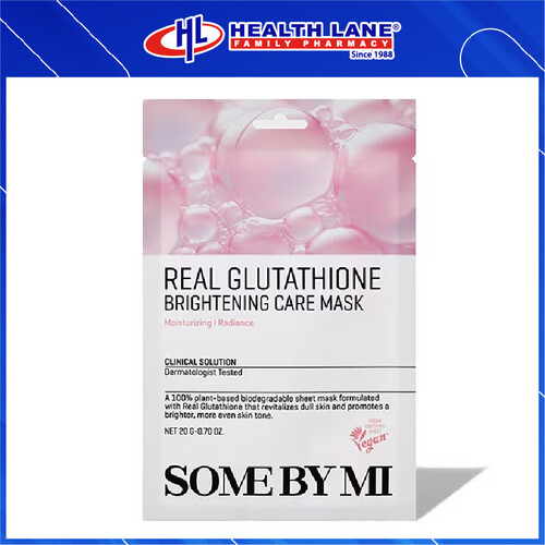 SOME BY MI REAL GLUTATHIONE BRIGHTENING CARE MASK1S