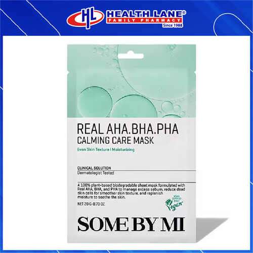 Real AHA-BHA-PHA Calming Care Mask 1S
