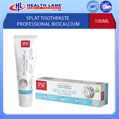 SPLAT TOOTHPASTE PROFESSIONAL BIOCALCIUM 100ML