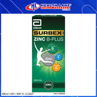 ABBOTT SURBEX ZINC (30'S)