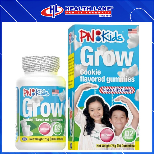 PNKIDS GROW KALSIUM + VITAMIN D 30'S