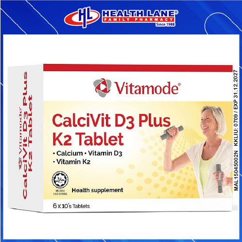 VITAMODE CALCIVIT D3+K2 60'S