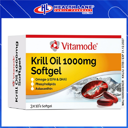 VITAMODE SUPERBA KRILL OIL (10'SX3)