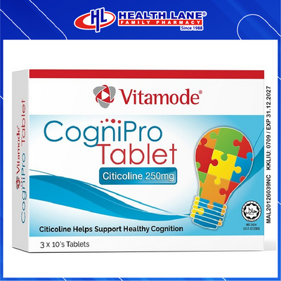 VITAMODE COGNIPRO TABLET 250MG 30'S