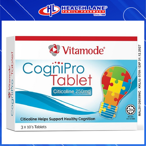 VITAMODE COGNIPRO TABLET 250MG 30'S