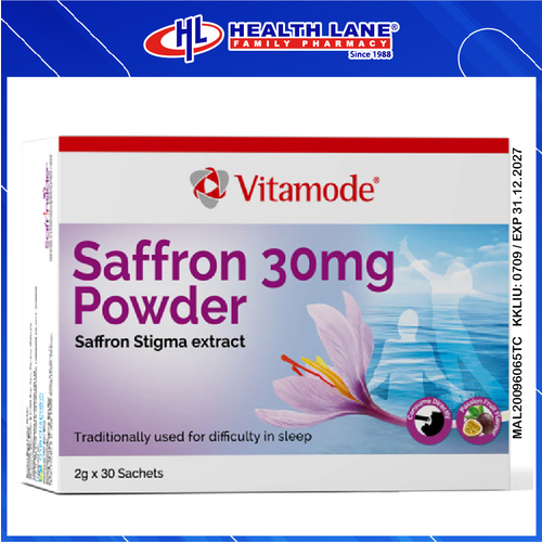 VITAMODE SAFFRON 30MG 30'S