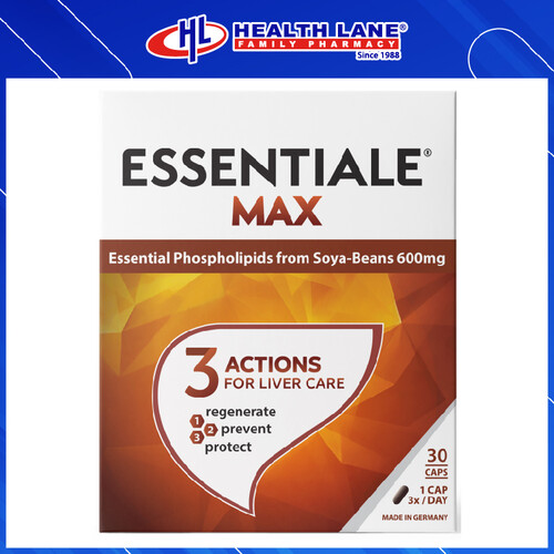 ESSENTIALE MAX 600MG CAPSULE 30'S