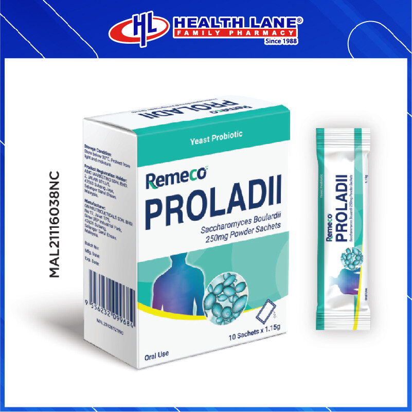 PROLADII 250MG POWDER SACHET 10'S