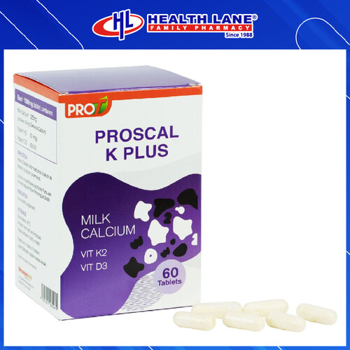 PROSCAL K PLUS 1200MG 60'S