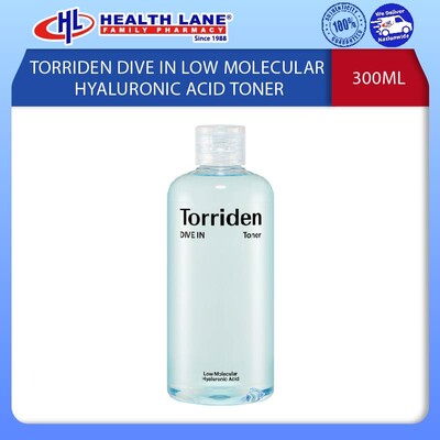 TORRIDEN DIVE IN LOW MOLECULAR HYALURONIC ACID TONER 300ML