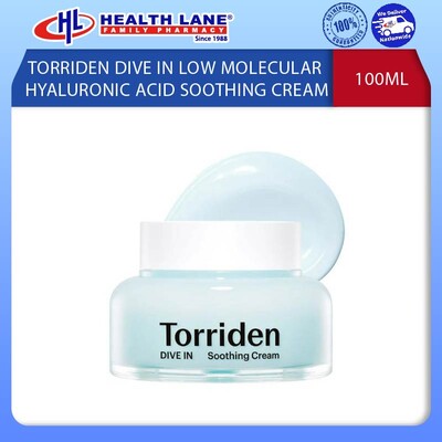 TORRIDEN DIVE IN LOW MOLECULAR HYALURONIC ACID CREAM 100ML