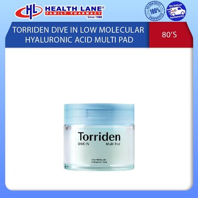 TORRIDEN DIVE IN LOW MOLECULAR HYALURONIC ACID PADs 80'S