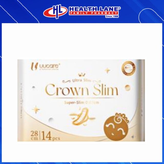 UUCARE CROWN SLIM NIGHT 280MM 14's   