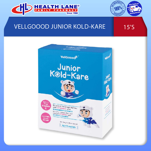 VELLGOOOD JUNIOR KOLD-KARE (15'S) VELLGOOOD JUNIOR KOLD-KARE (15'S)