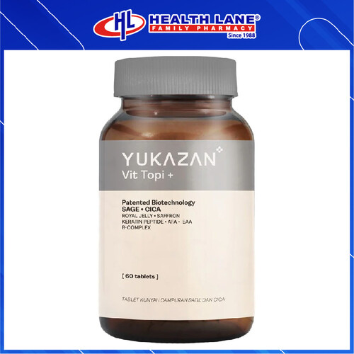 YUKAZAN VIT TOPI+ 60'S