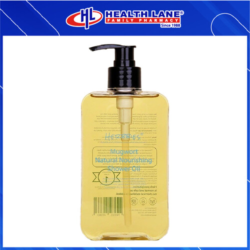 HERBBIES MUGWORT MATURAL NOURISHING SHOWER OIL 300ML