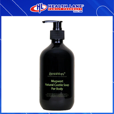 HERBBIES NATURAL CASTILE SABUN FOR BODY 500ML