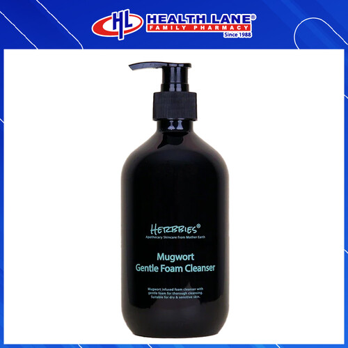 HERBBIES MUGWORT GENTLE FOAM CLEANSER 500ML