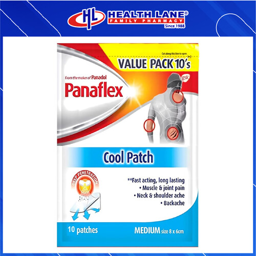 PANAFLEX COOL PATCH 10'S - VALUE PACK