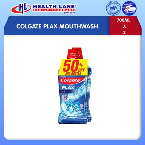 COLGATE PLAX ICE SABUN MULUT VALUEPACK 750MLx2