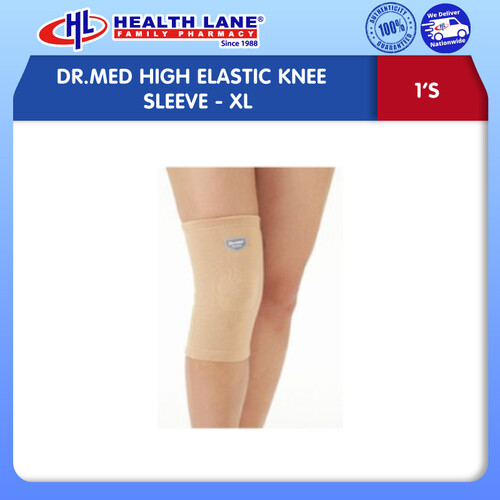 DR.MED HIGH ELASTIC KNEE SLEEVE- XXL