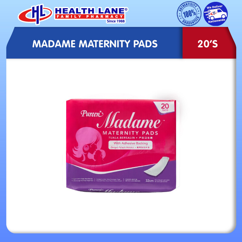 MADAME MATERNITY PADS 20'S