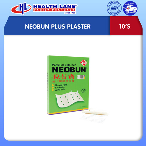 NEOBUN PLUS PLASTER 10'S