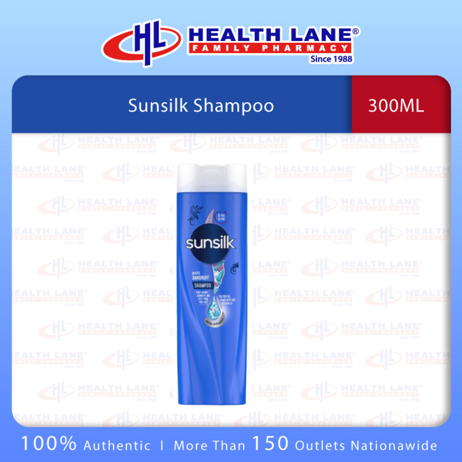 SUNSILK ANTI-DANDRUFF SOLUTION SYAMPU (320ML)