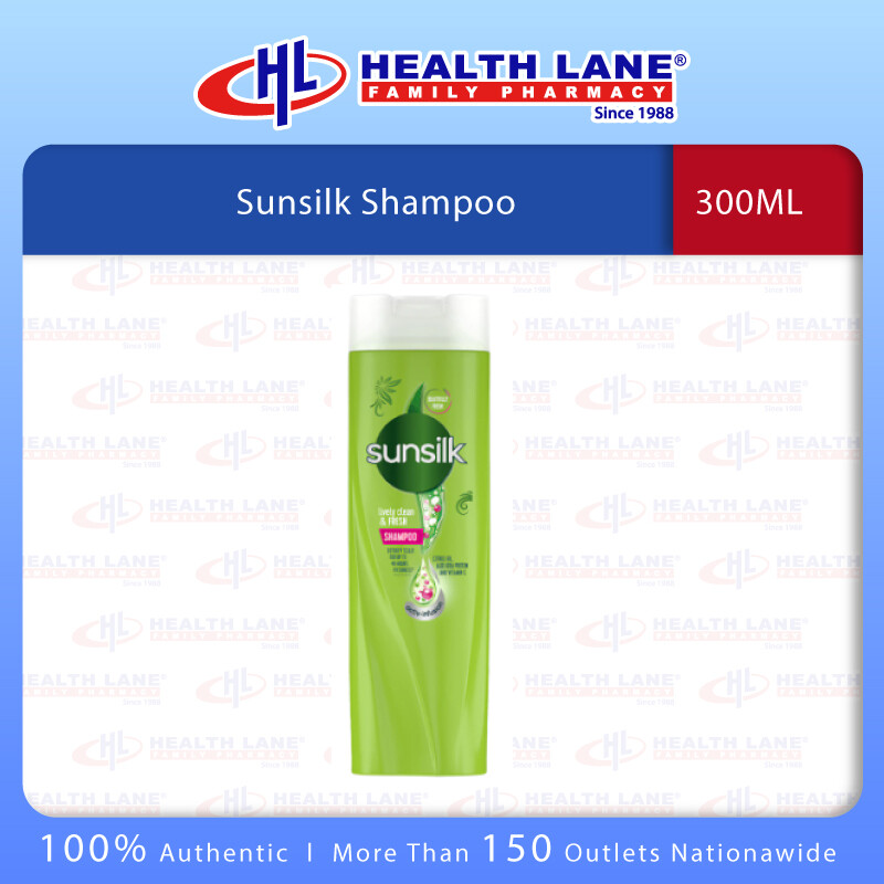 SUNSILK LIVELY CLEAN & FRESH SYAMPU (300ML)