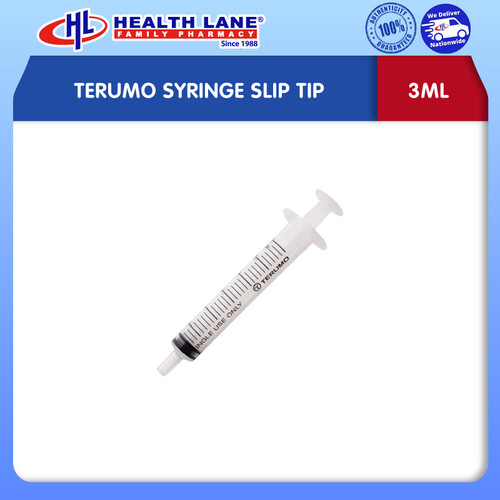 TERUMO SYRINGE SLIP TIP 3ML