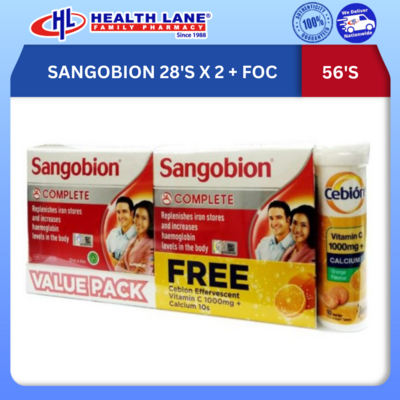 SANGOBION 28'S X 2 + FOC 