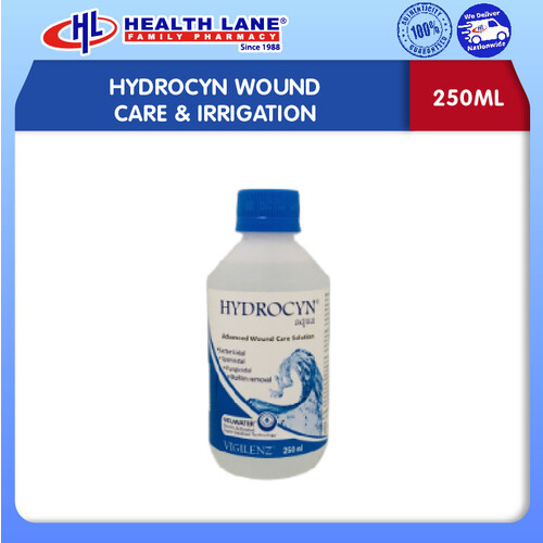 HYDROCYN WOUND CARE & IRRIGATION 250ML