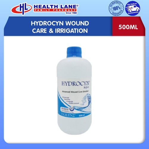 HYDROCYN WOUND CARE & IRRIGATION 500ML