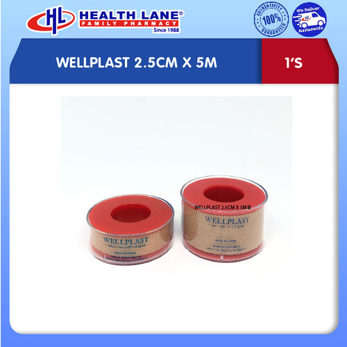 WELLPLAST 2.5CMx5M (1'S)