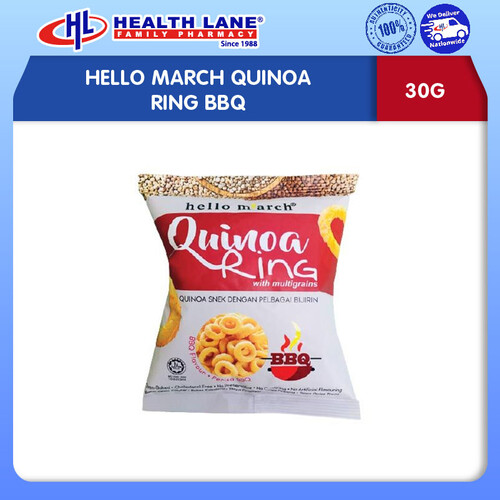 HELLO MARCH QUINOA RING BBQ 30G