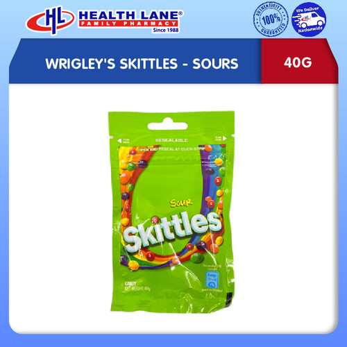 WRIGLEY'S SKITTLES 40G- SOURS