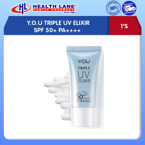 Y.O.U TRIPLE UV ELIXIR SPF 50+ PA++++ 30ML