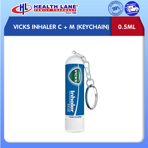 VICKS INHALER C+ M 0.5ML (KEYCHAIN)