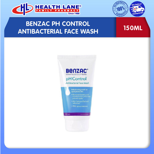 BENZAC PH CONTROL ANTI-BACTERIAL FACE SOAP 150ML