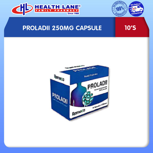 PROLADII 250MG CAPSULE (10'S)
