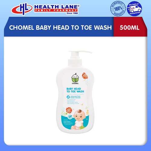 CHOMEL BABY SOAP SATU BODY (500ML)