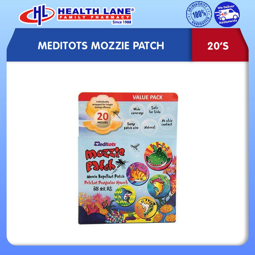 MEDITOTS MOZZIE PATCH (20'S)