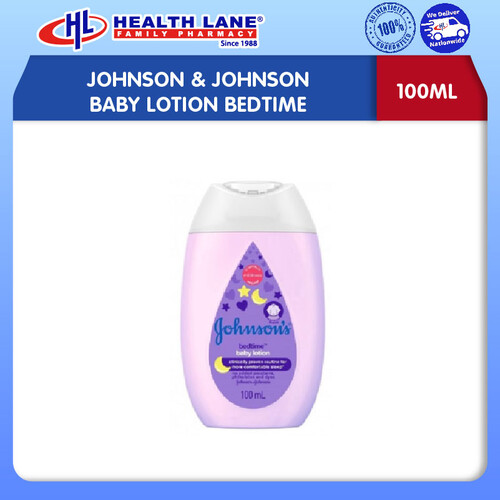 JOHNSON & JOHNSON BABY LOTION BEDTIME (100ML)