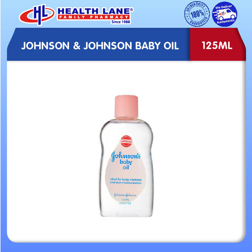 JOHNSON & JOHNSON BABY OIL (125ML)