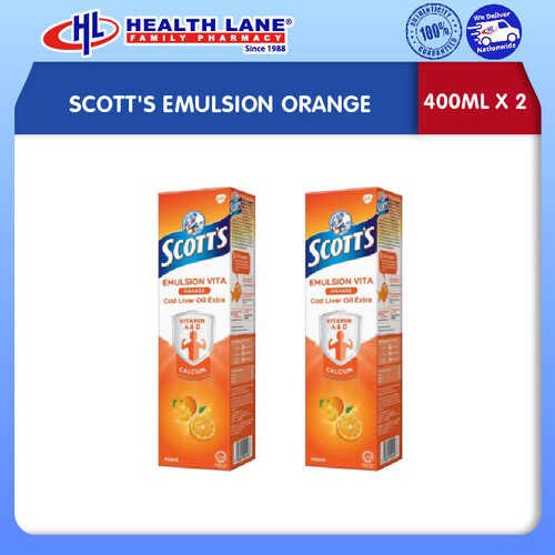 SCOTT'S EMULSION ORANGE (400MLx2)