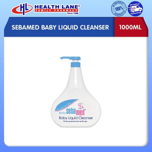 SEBAMED BABY LIQUID CLEANSER 1000ML+ 200ML