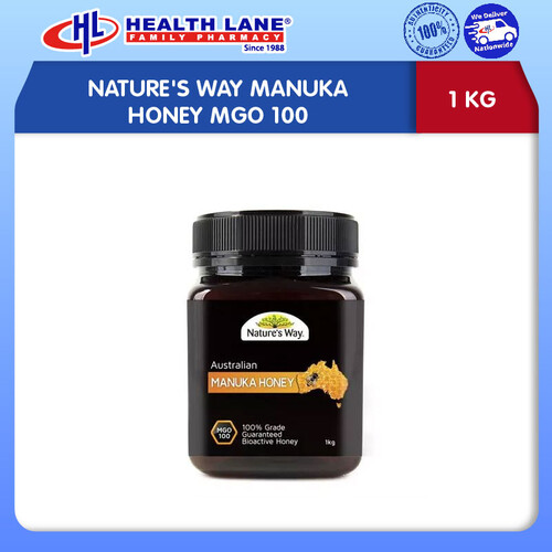 NATURE'S WAY MANUKA HONEY MGO 100 1KG