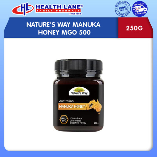 NATURE'S WAY MANUKA HONEY MGO 500 250G