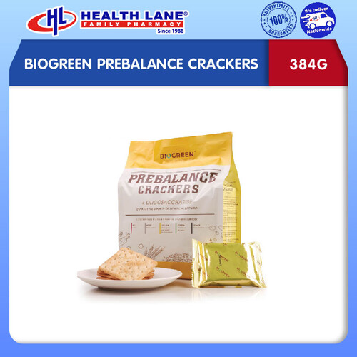 BIOGREEN PREBALANCE CRACKERS (384G)