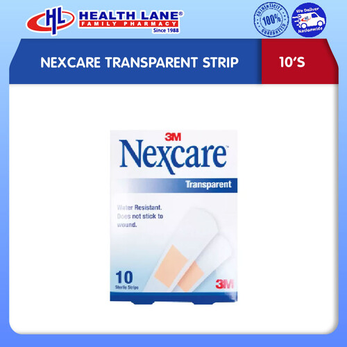 NEXCARE TRANSPARENT STRIP (10'S)